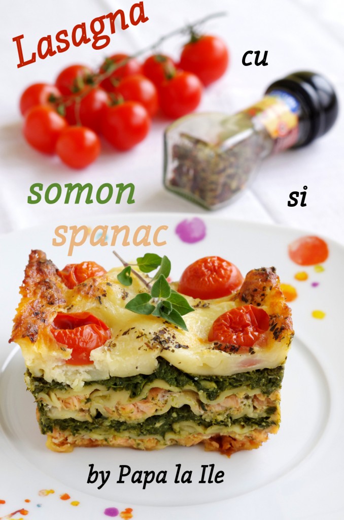 Lasagna cu somon si spanac (10)