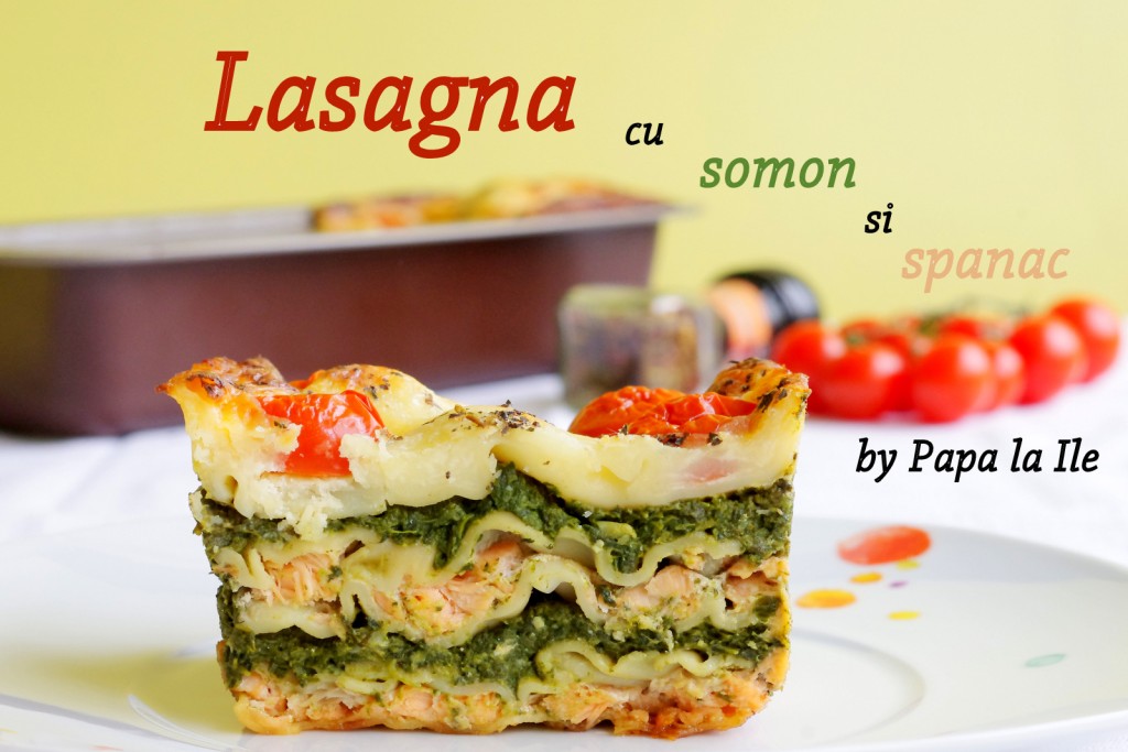 Lasagna cu somon si spanac (8)