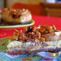 Apple Cheesecake… sau cheesecake de toamna…