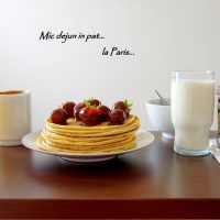Mic dejun… la Paris…