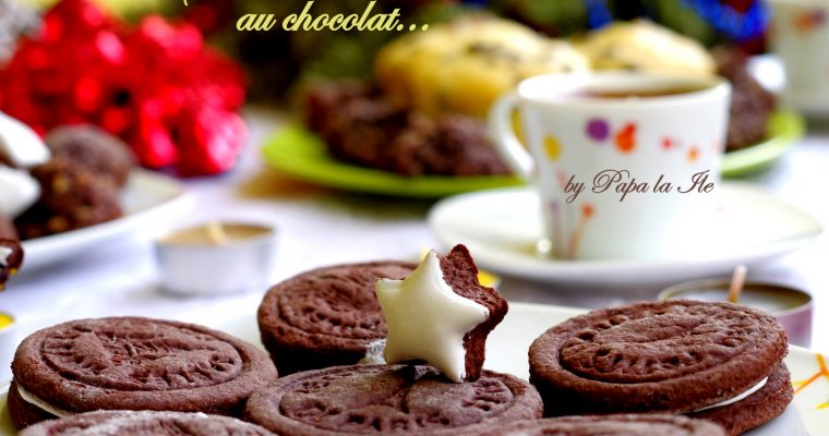 Sablés au chocolat… biscuiti cu cacao