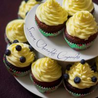 Lemon Chocolate Cupcakes…